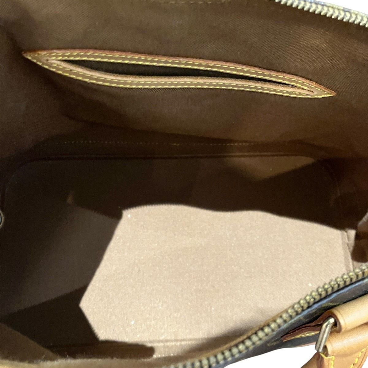 Louis Vuitton Alma Monogram Handbag Canvas — view 6
