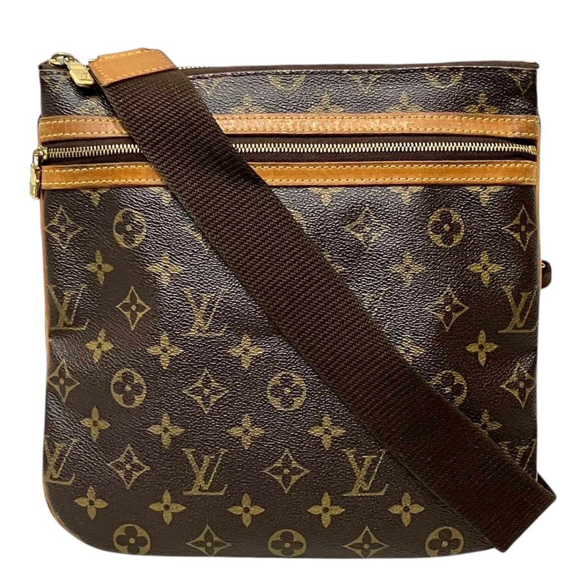 Louis Vuitton Pochette Bosford Monogram Shoulder Bag Canvas