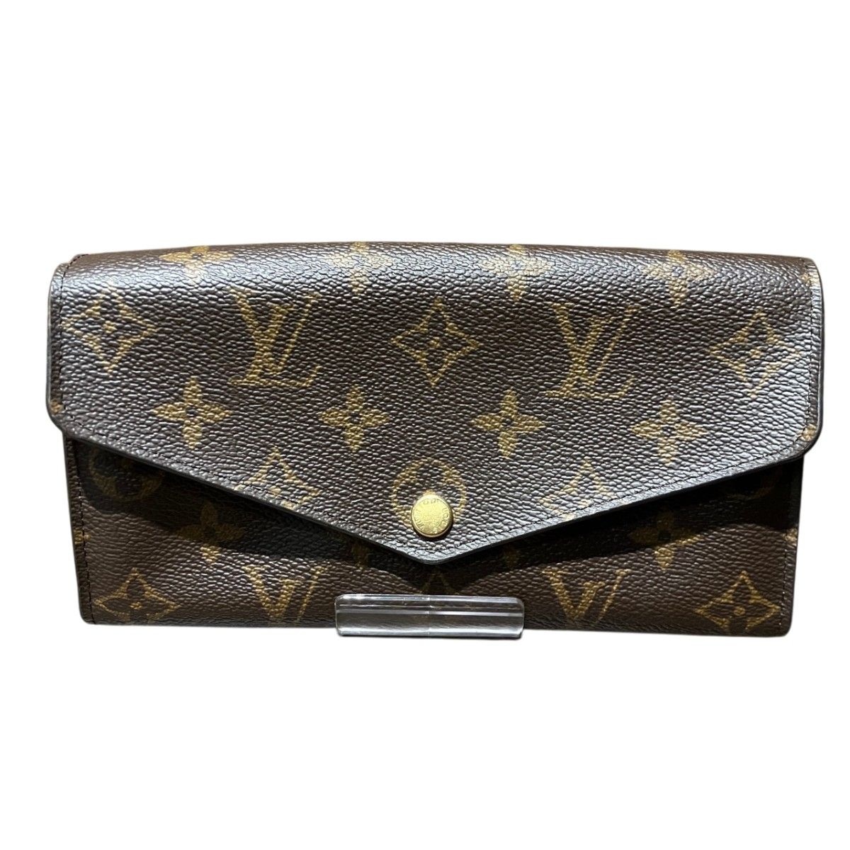 Louis Vuitton Portefeuille Sarah Monogram Wallet Leather