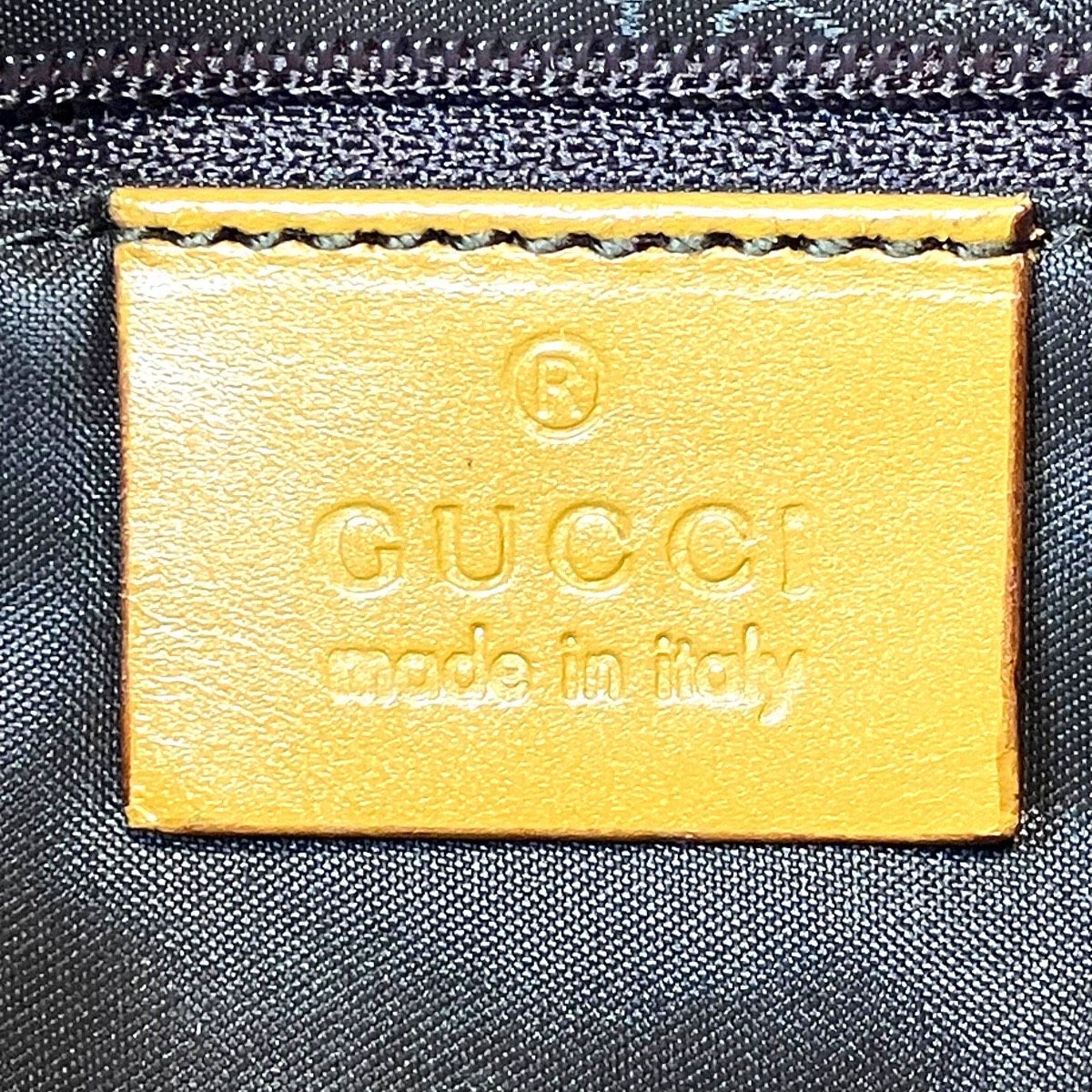 Gucci Jackie Shoulder Bag Canvas Leather — view 4