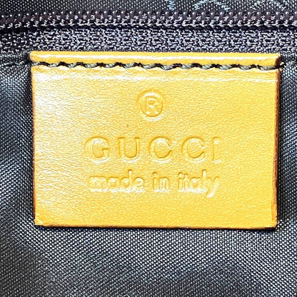Gucci Jackie Shoulder Bag Canvas Leather — view 4