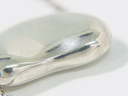 Tiffany & Co Bean 925 Necklace Pendant Silver — view 5