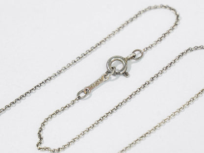 Tiffany & Co Bean 925 Necklace Pendant Silver — view 3