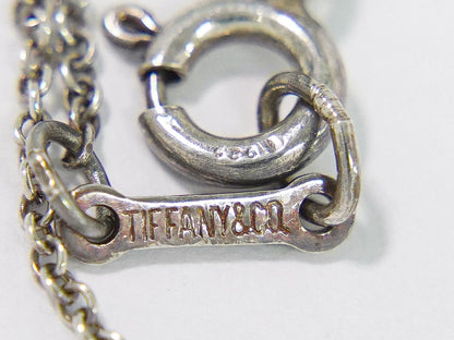 Tiffany & Co Bean 925 Necklace Pendant Silver — view 9