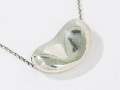 Tiffany & Co Bean 925 Necklace Pendant Silver — view 4
