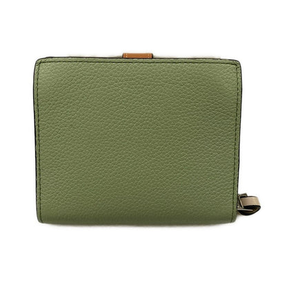 Loewe Bifold Wallet Compact Zip Rosemary Tan Zip Around — view 2