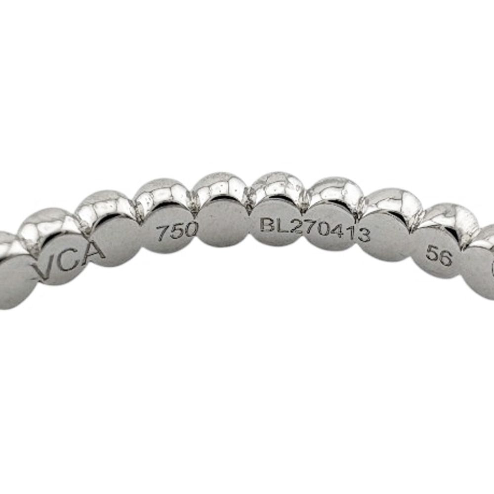 Van Cleef & Arpels Perlee White Gold Pearl Ring 18k — view 5