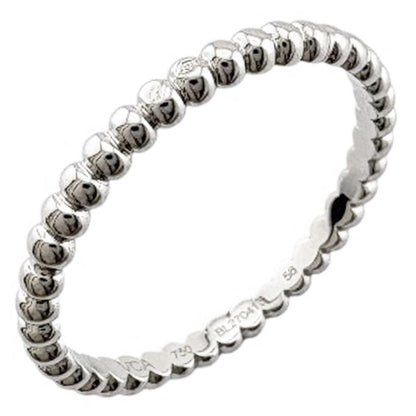 Van Cleef & Arpels Perlee White Gold Pearl Ring 18k