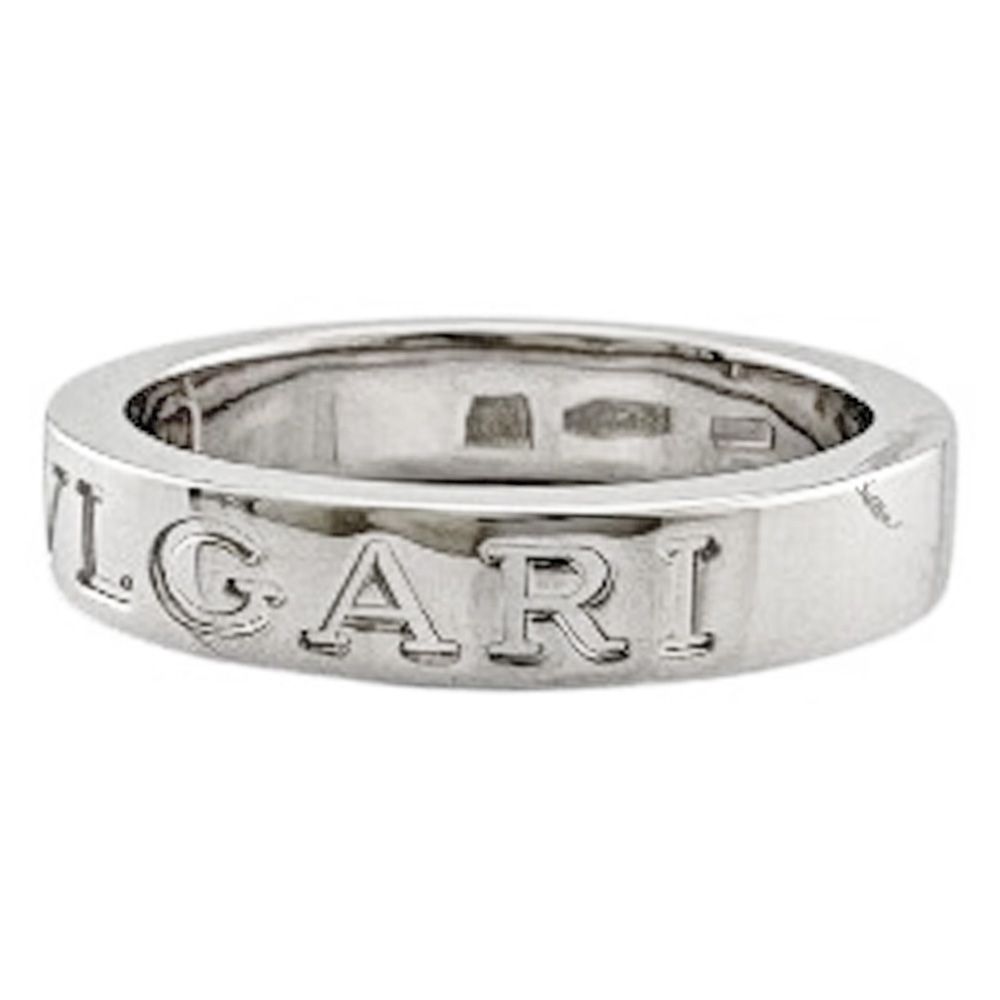 Bvlgari Ring 18k White Gold Diamond — view 4