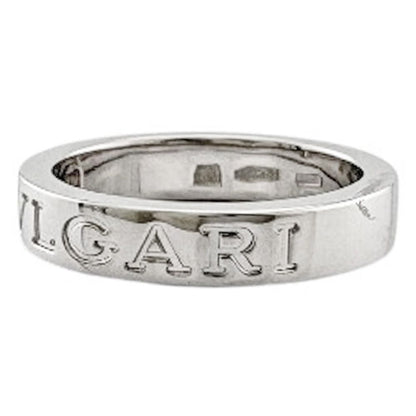 Bvlgari Ring 18k White Gold Diamond