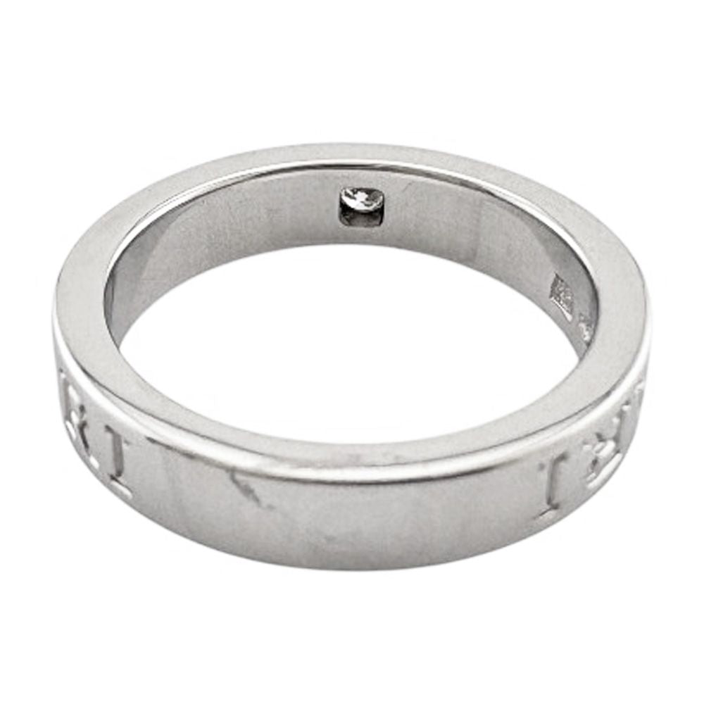 Bvlgari Ring 18k White Gold Diamond — view 5