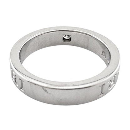 Bvlgari Ring 18k White Gold Diamond — view 5
