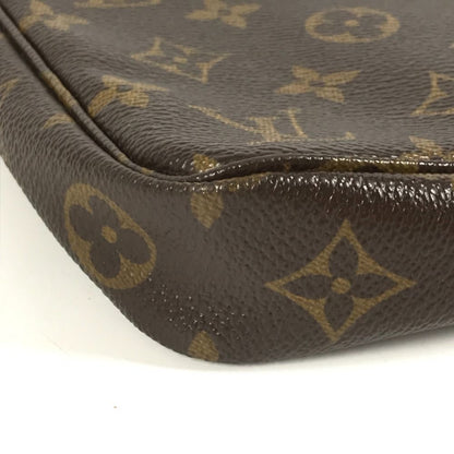 Louis Vuitton Shoulder Bag Pochette Monogram Canvas Brown — view 7