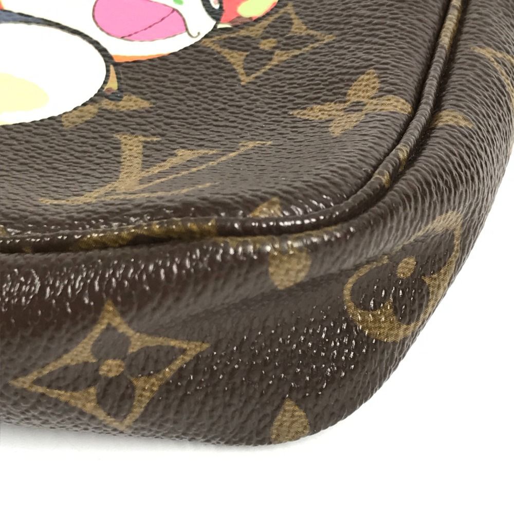 Louis Vuitton Shoulder Bag Pochette Monogram Canvas Brown — view 6