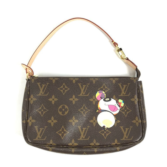Louis Vuitton Shoulder Bag Pochette Monogram Canvas Brown