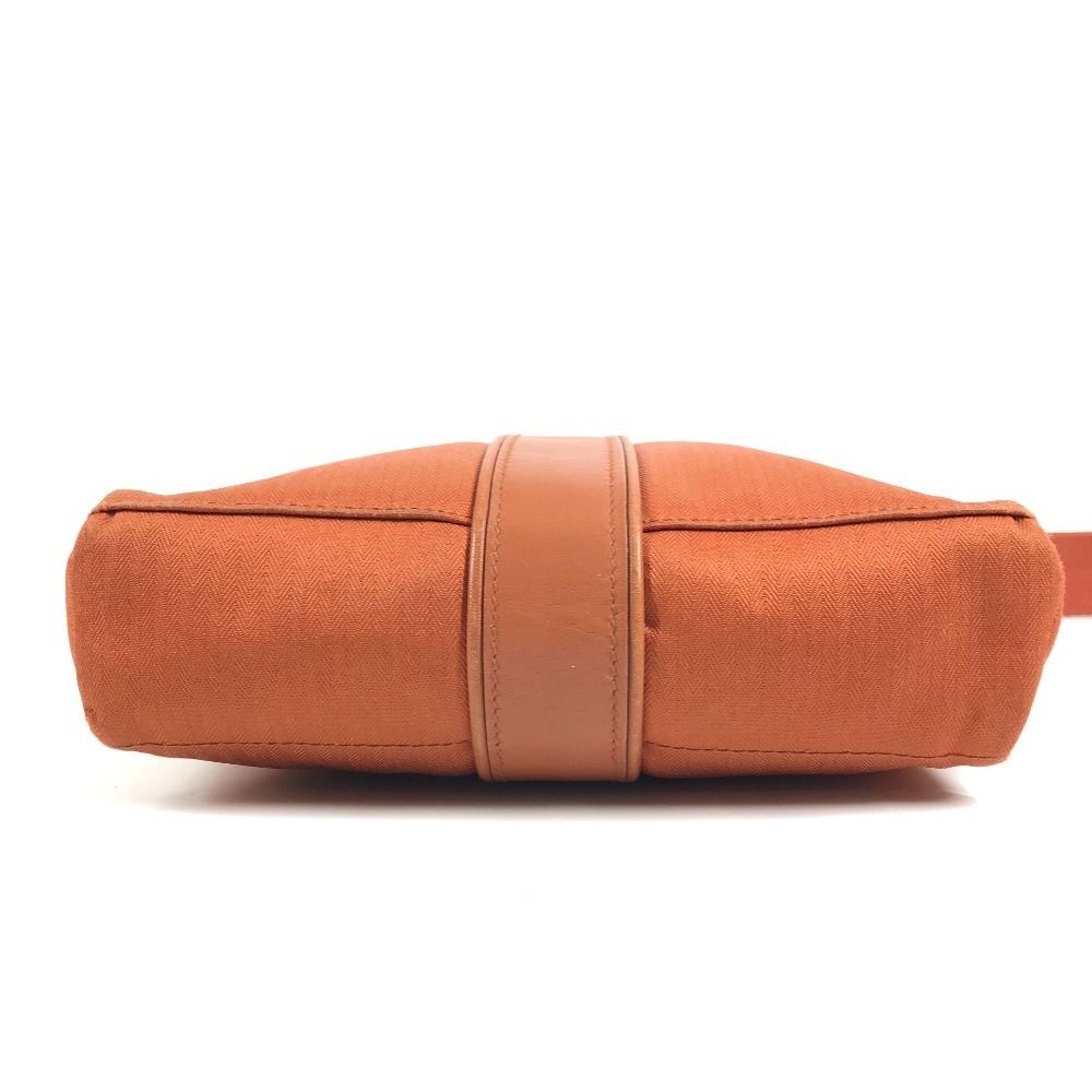 Hermes Shoulder Bag Acapulco Bandouliere Canvas Orange — view 5