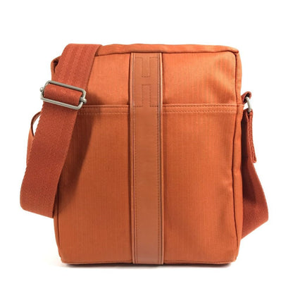 Hermes Shoulder Bag Acapulco Bandouliere Canvas Orange