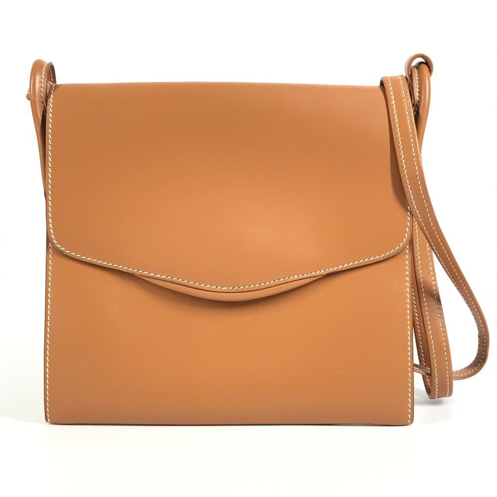 Hermes Shoulder Bag Vauchamonix Natural Brown