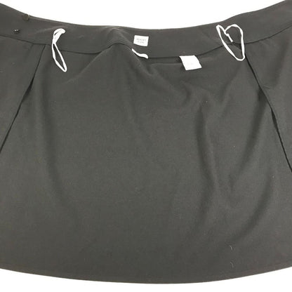 Hermes Skirt Wrapped Wool Black — view 6