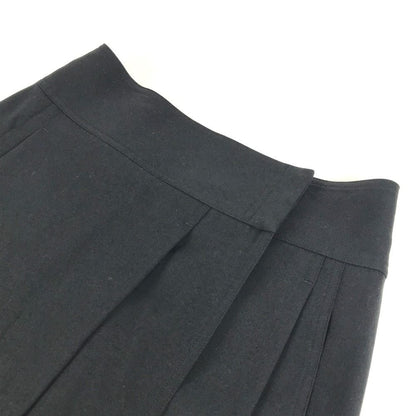 Hermes Skirt Wrapped Wool Black — view 3