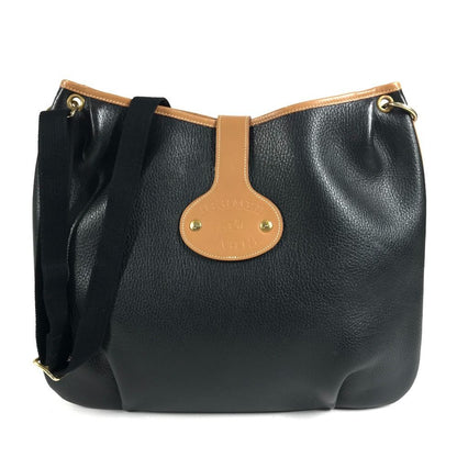 Hermes Shoulder Bag Rodeo Logo Ardennes Black
