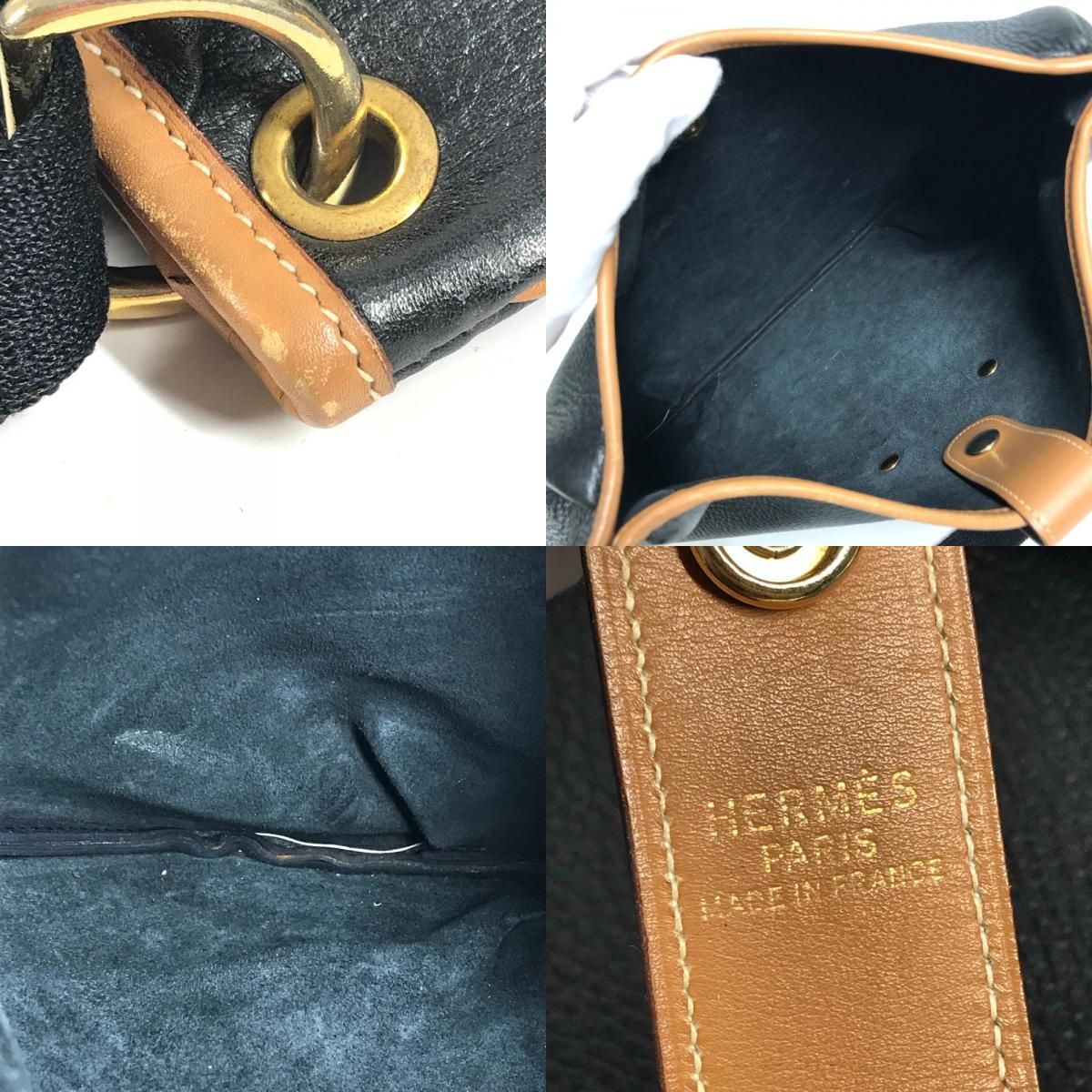 Hermes Shoulder Bag Rodeo Logo Ardennes Black — view 8