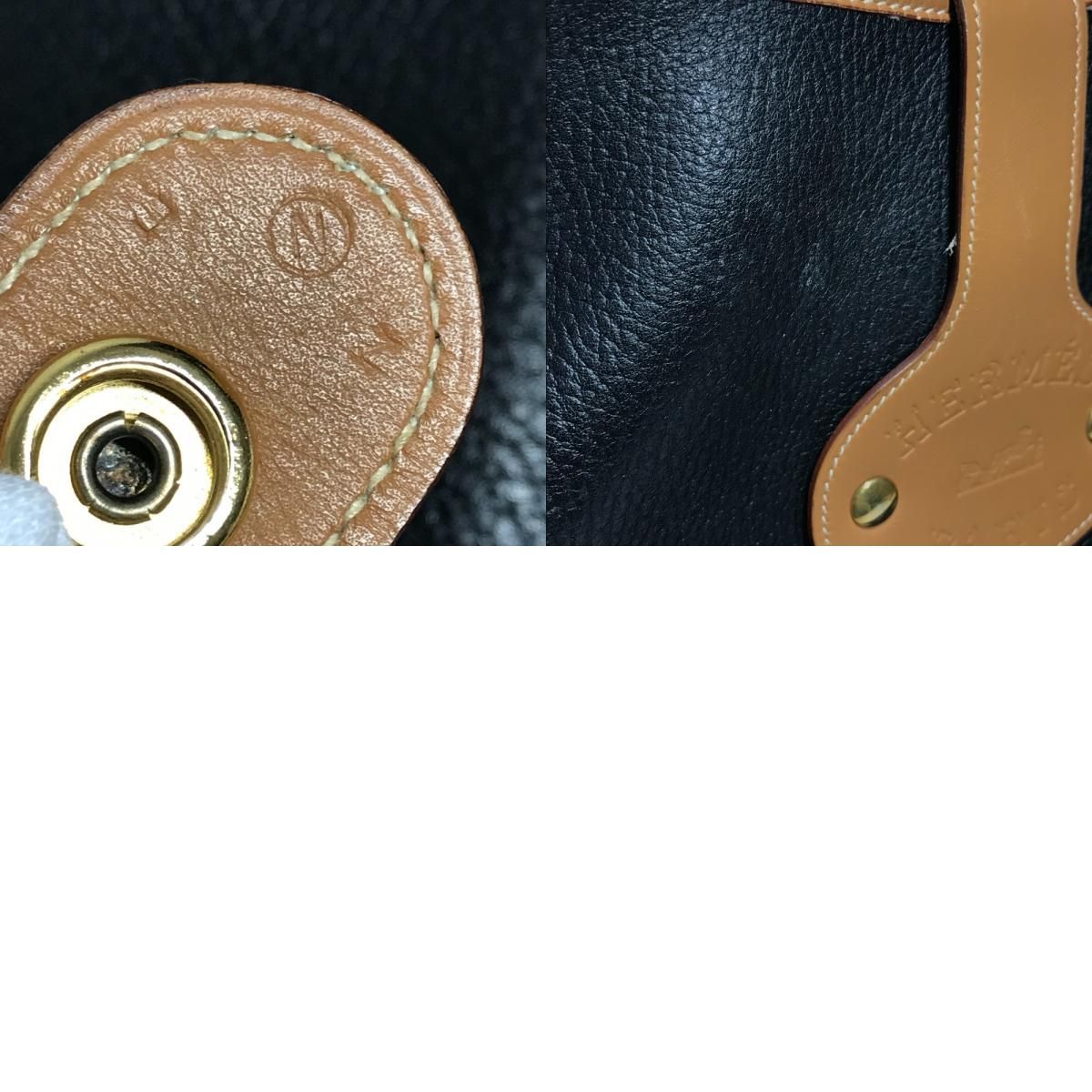 Hermes Shoulder Bag Rodeo Logo Ardennes Black — view 9