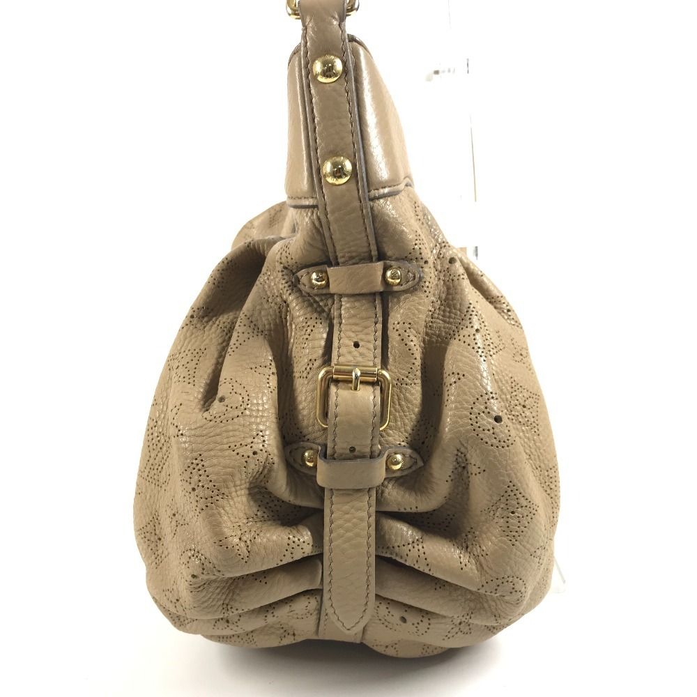 Louis Vuitton Shoulder Bag XS Monogram Mahina Leather Beige — view 4
