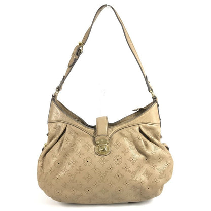 Louis Vuitton Shoulder Bag XS Monogram Mahina Leather Beige