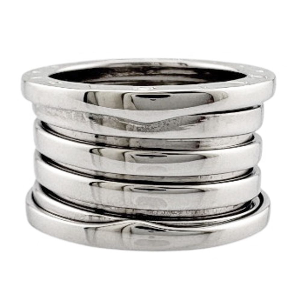 Bvlgari B-zero One Band Ring 18k White Gold — view 3