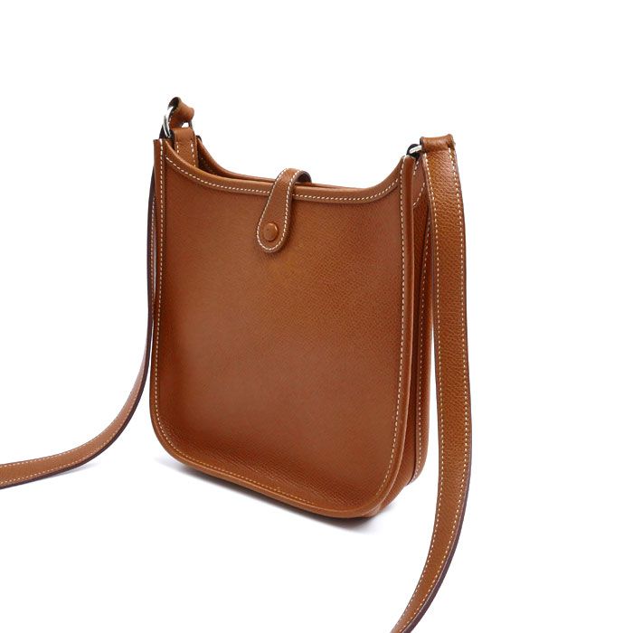 Hermes Evelyne TPM Epsom Shoulder Bag Brown — view 2