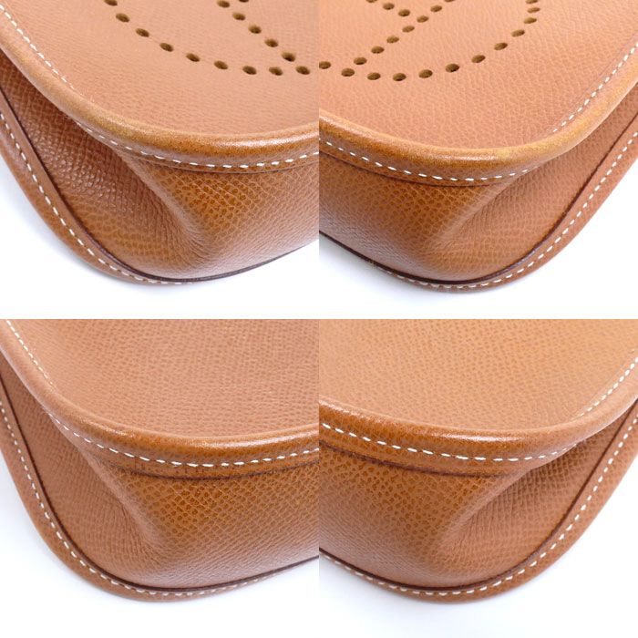 Hermes Evelyne TPM Epsom Shoulder Bag Brown — view 5