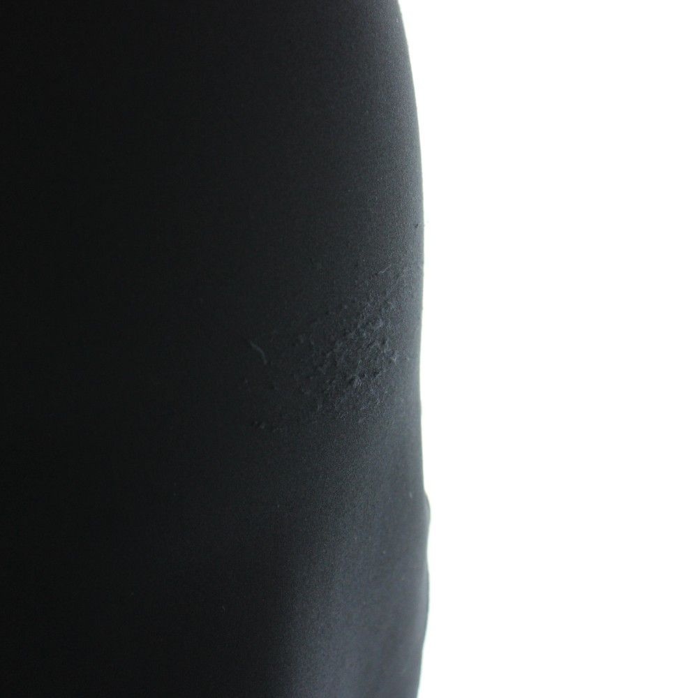 Louis Vuitton Fitted Dress High Neck Monogram Short Sleeve Middle 34 XS Black — view 6