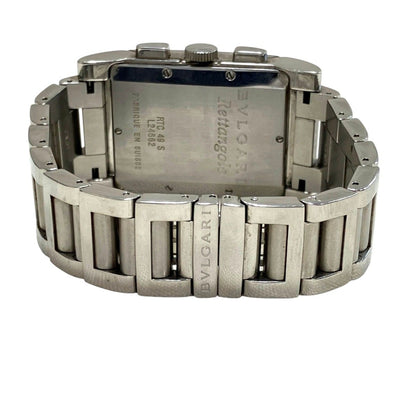 Bvlgari Rettangolo Watch SS Quartz Silver Dial — view 6