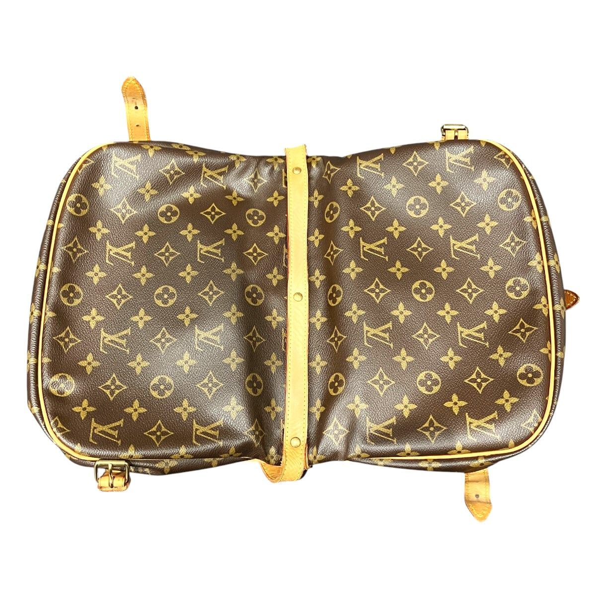 Louis Vuitton Saumur 30 Monogram Shoulder Bag Leather — view 7