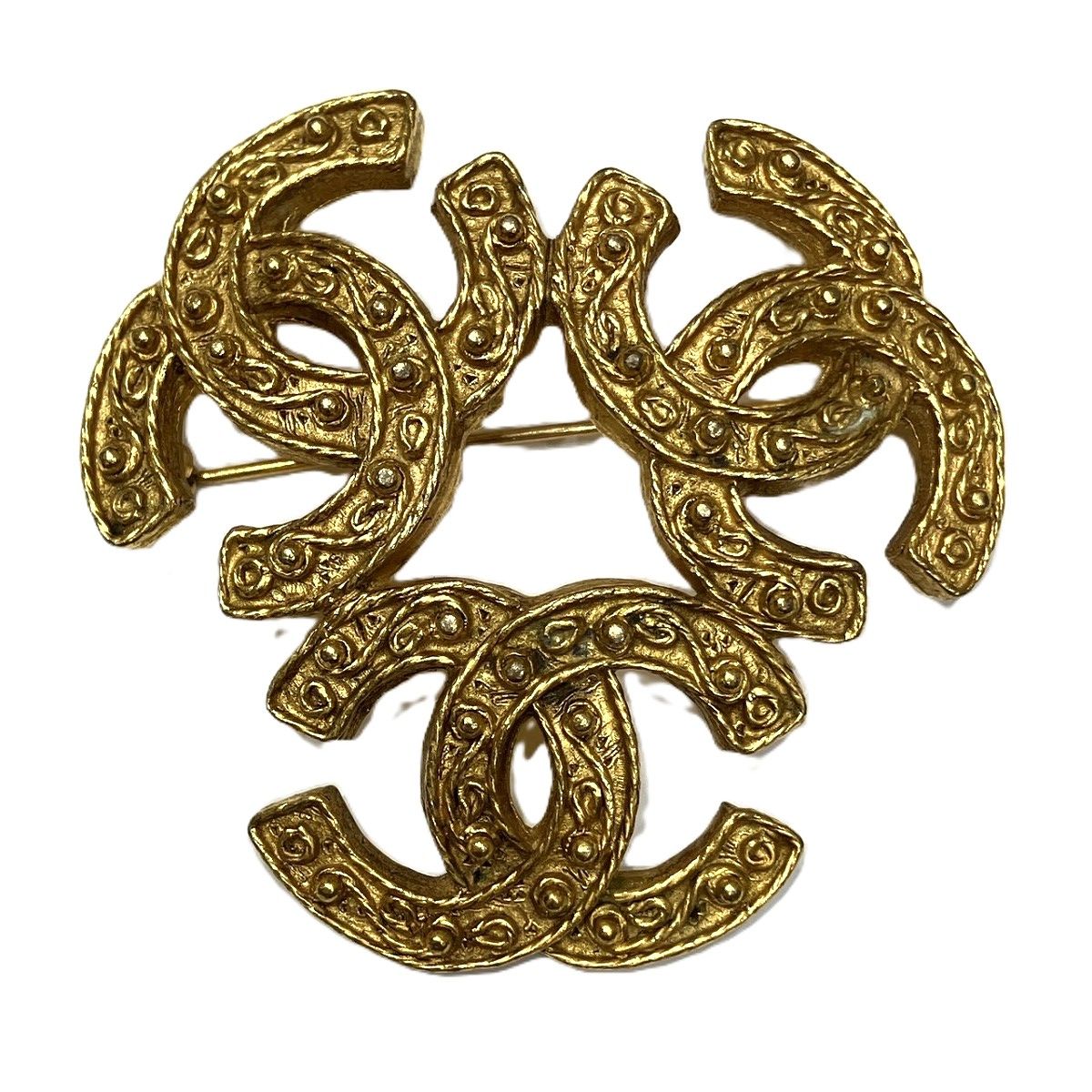 Chanel CC Logo Brooch