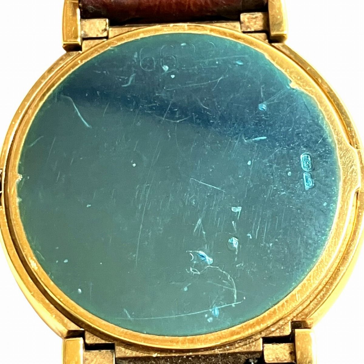 Rolex Cellini Watch 18k Leather Quartz Beige Dial — view 5