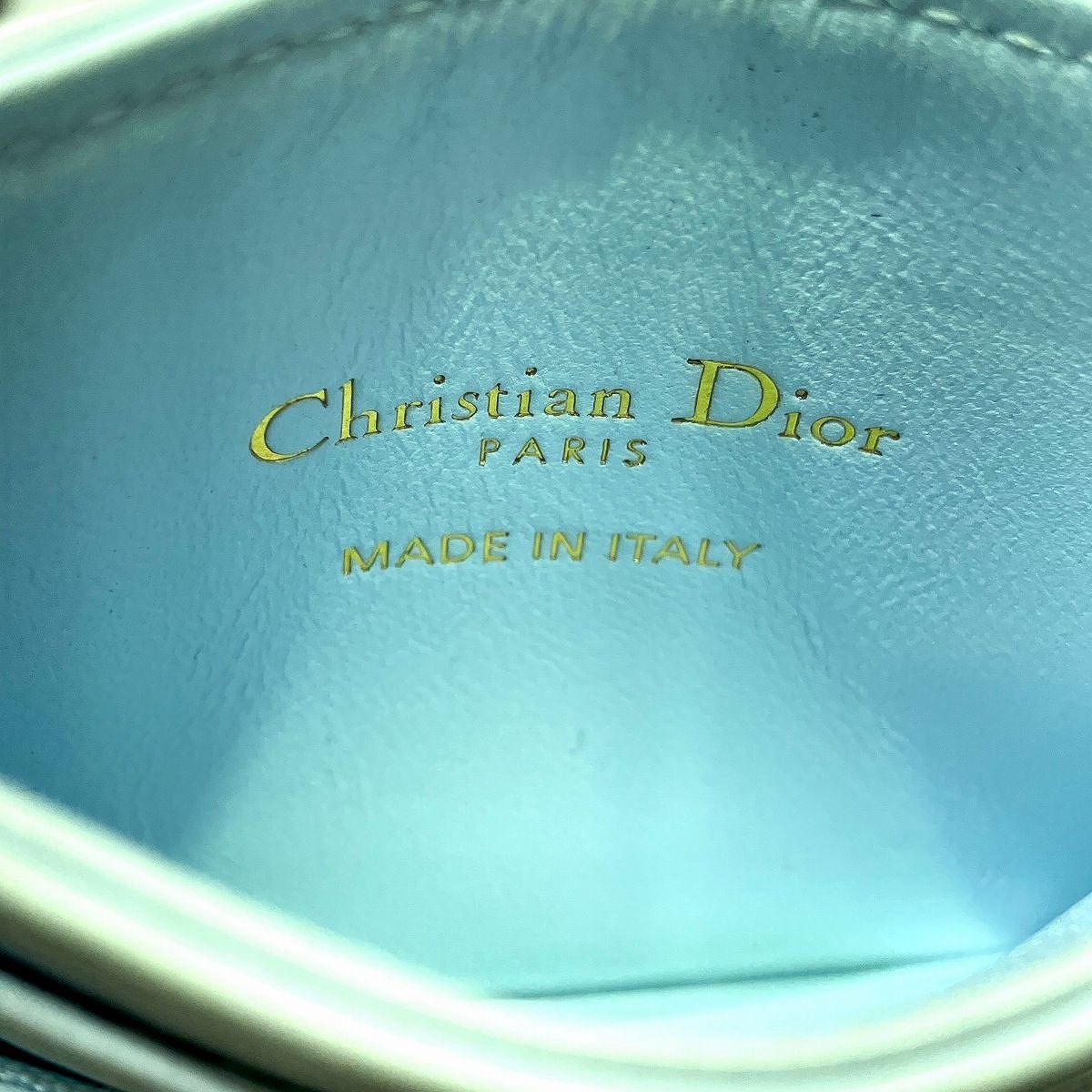 Dior Card Case Lambskin — view 3