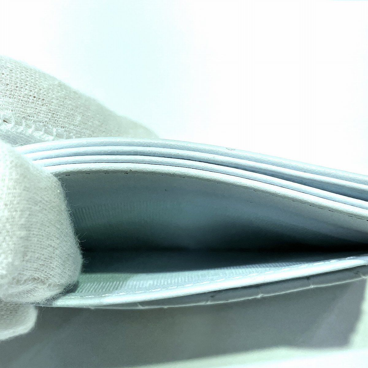 Dior Card Case Lambskin — view 7