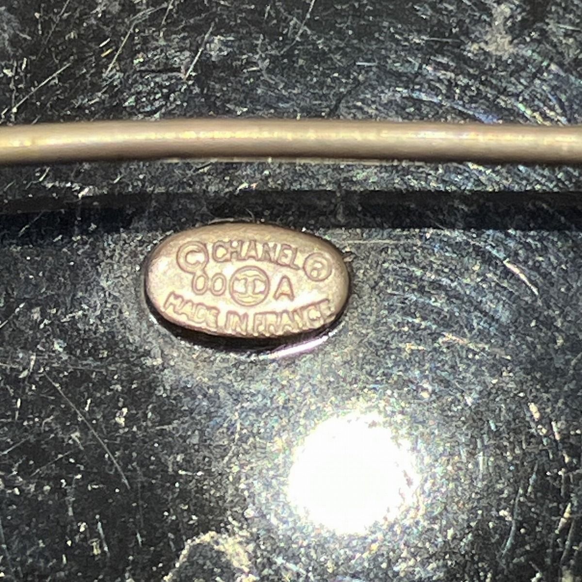 Chanel Logo Mark Brooch — view 3