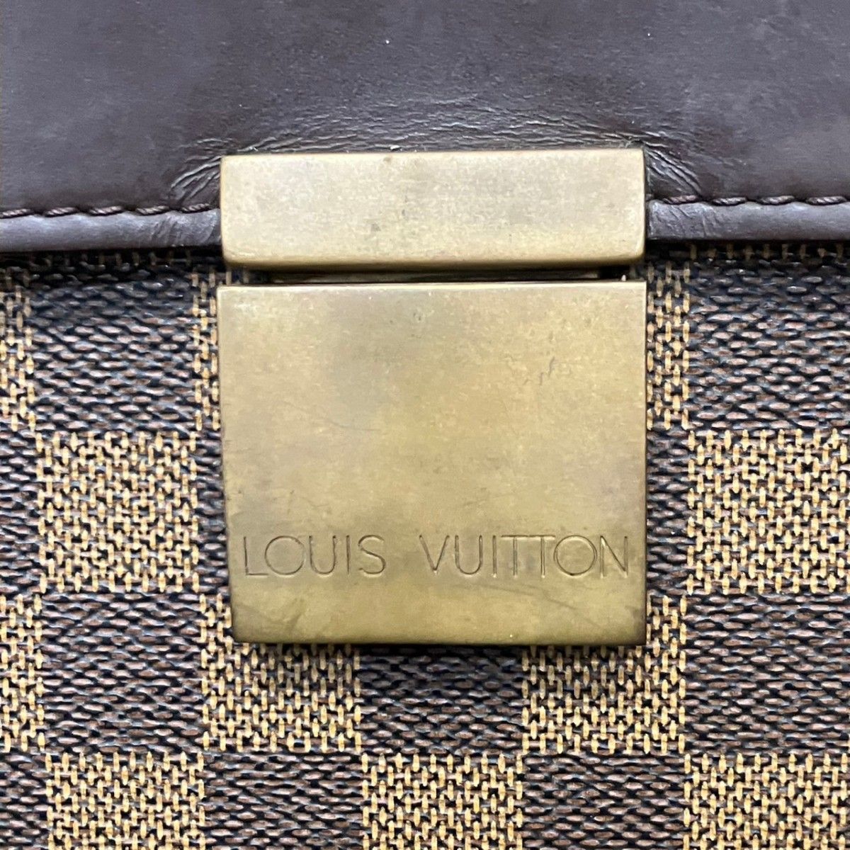 Louis Vuitton Altona PM Damier Ebene Business Bag Leather — view 9