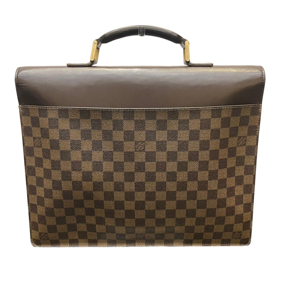 Louis Vuitton Altona PM Damier Ebene Business Bag Leather — view 2