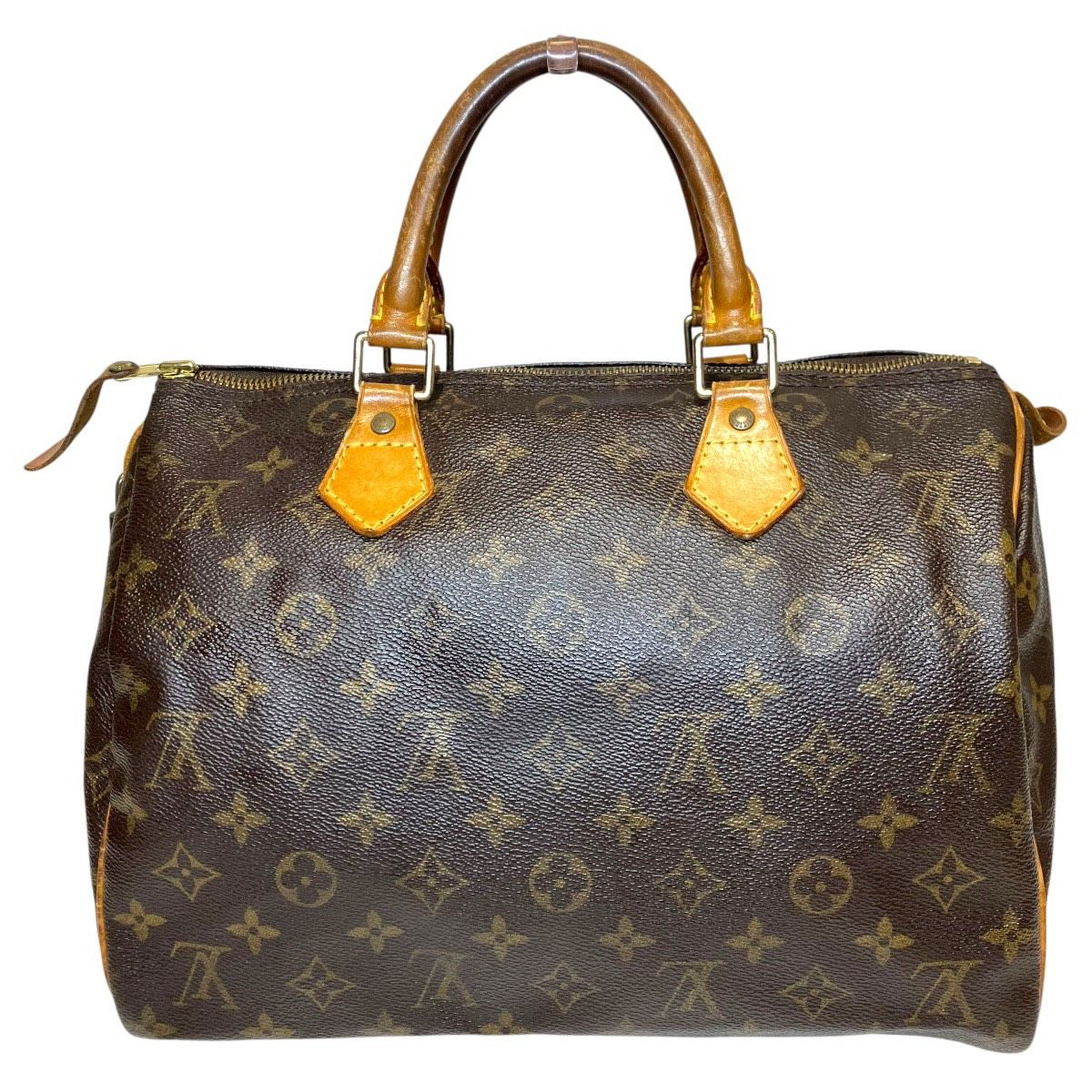 Louis Vuitton Speedy 30 Monogram Handbag Leather — view 2