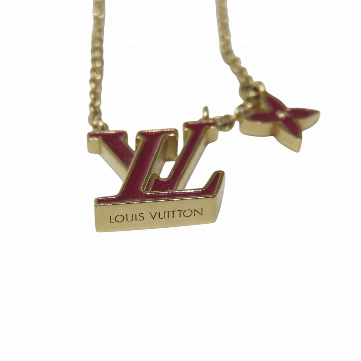 Louis Vuitton Iconic Logo Necklace 45 cm — view 6