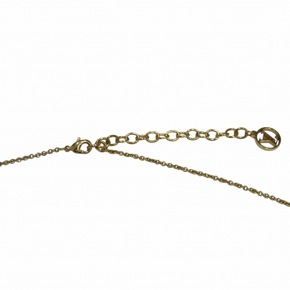 Louis Vuitton Iconic Logo Necklace 45 cm — view 2