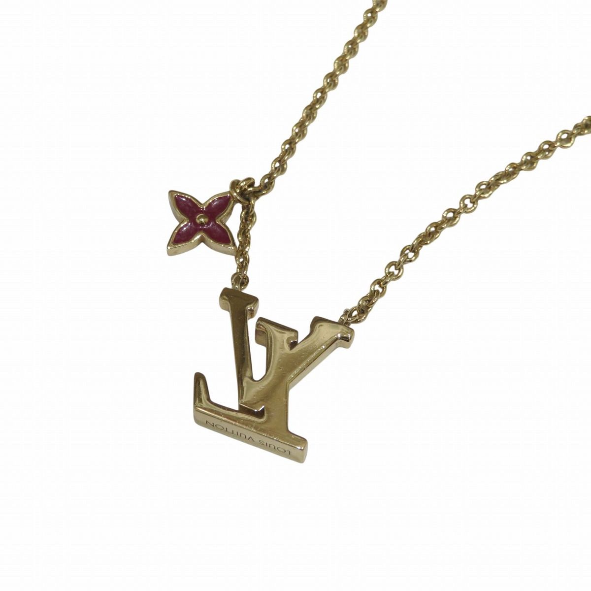 Louis Vuitton Iconic Logo Necklace 45 cm — view 4