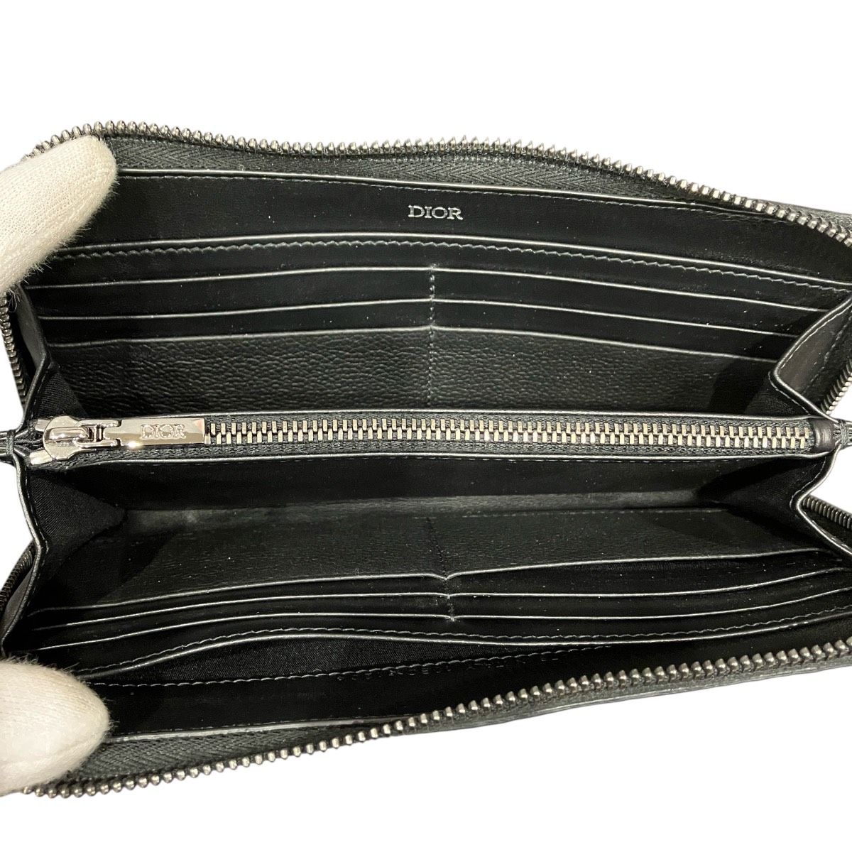 Dior Gravity Wallet Leather — view 3