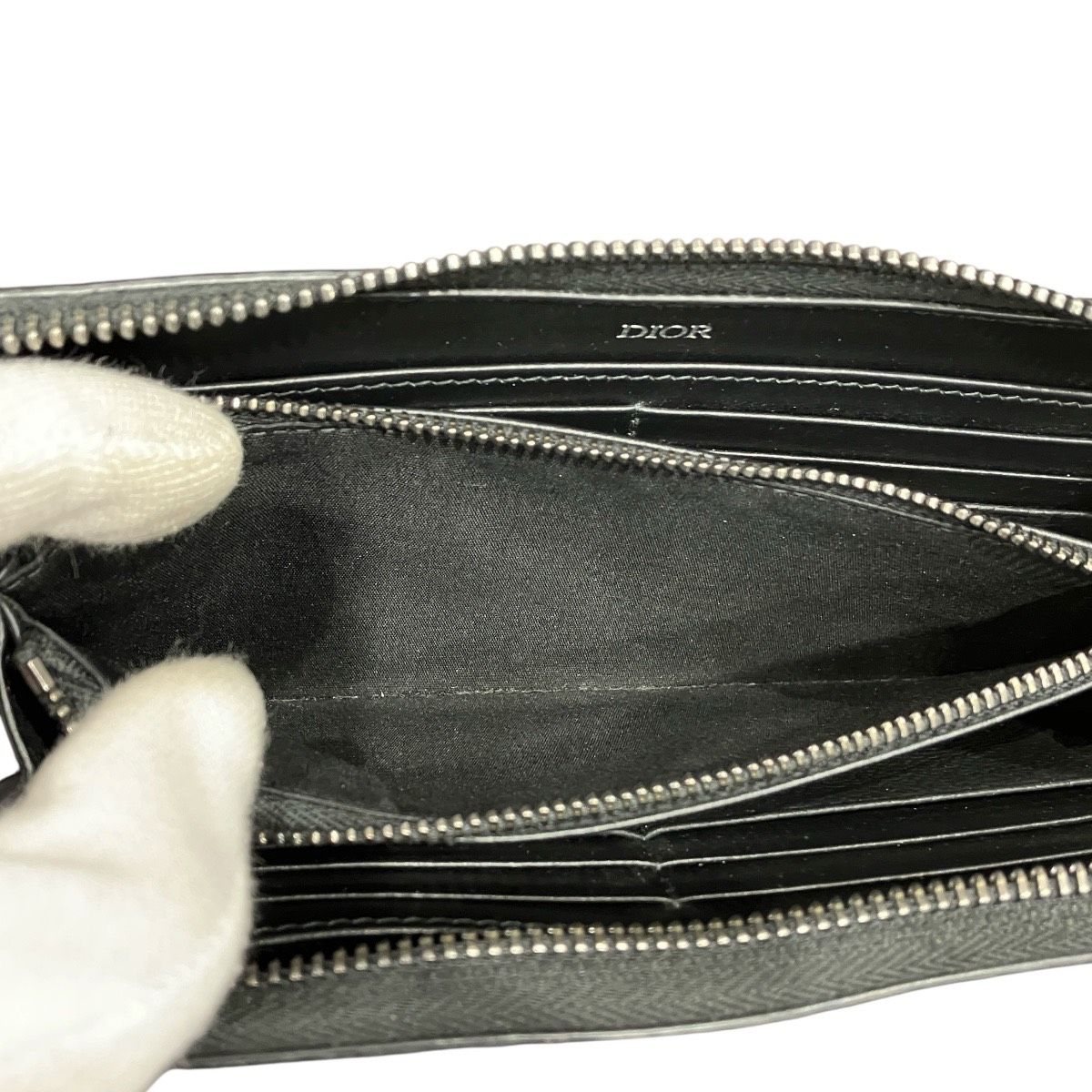 Dior Gravity Wallet Leather — view 5