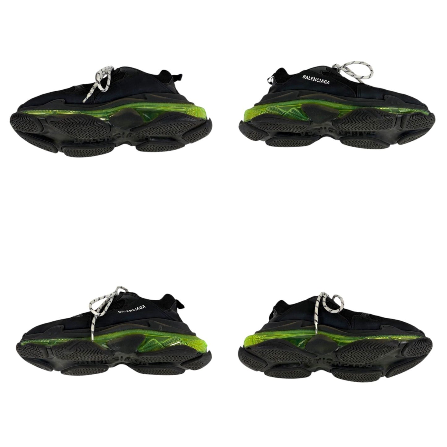 Balenciaga Triple S Sneakers S Black Green — view 6
