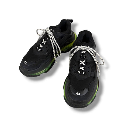 Balenciaga Triple S Sneakers S Black Green — view 2